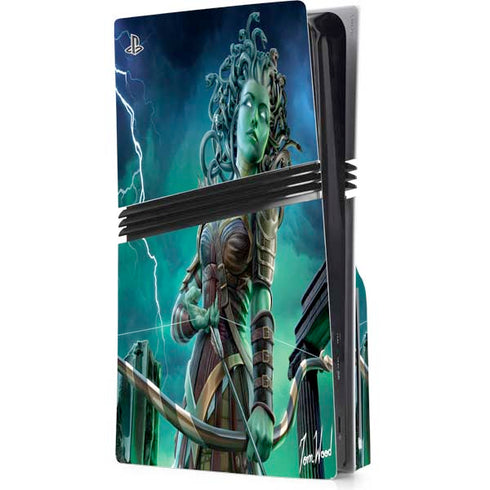 Medusa by Tom Wood PS5 Pro Disk Console Skin